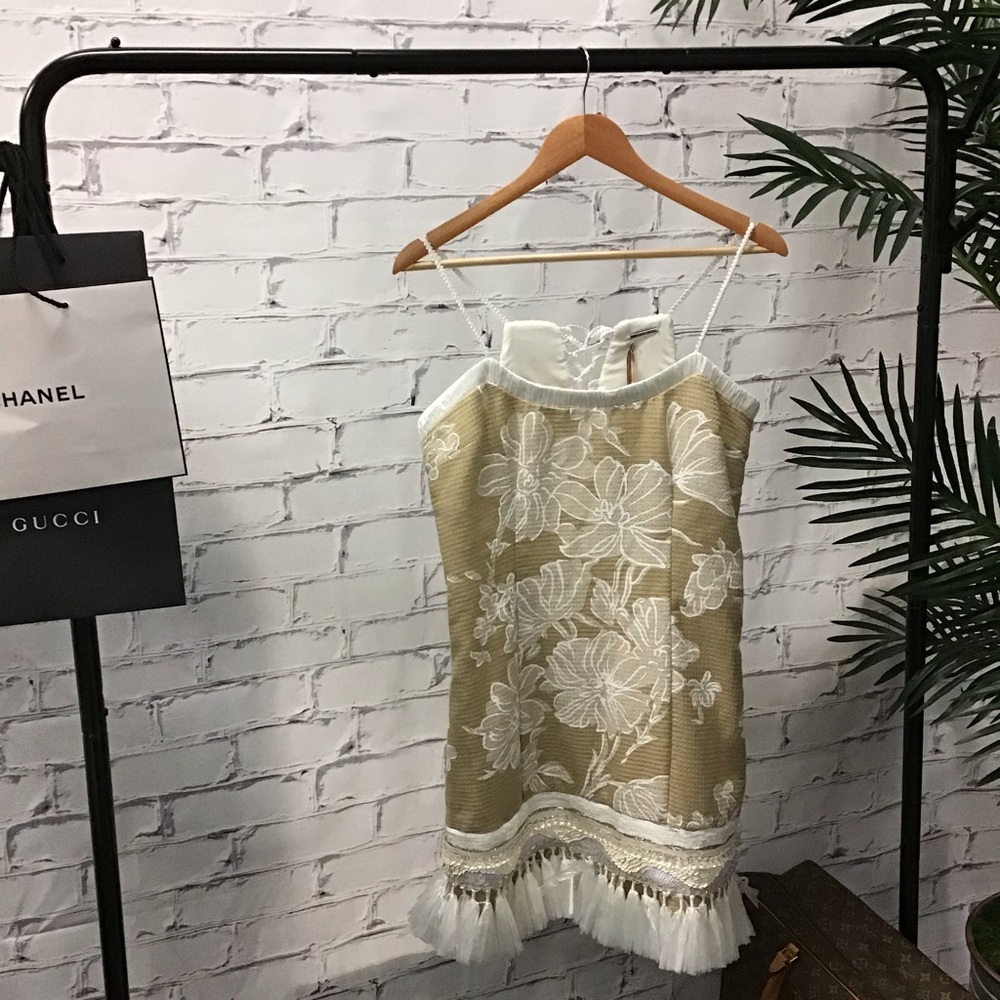 Alexis Fiane Dress White Dahlia